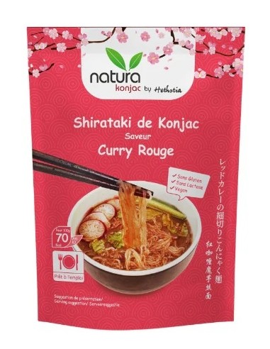 SOUPE DE KONJAC CURRY ROUGE  NATURA 190G*10/CT