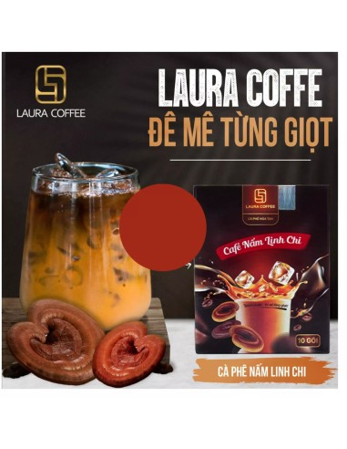 CAFE INST LAURA CHAMPIGNON LINH CHI 18G*10/BOITE