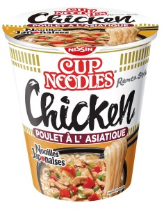NOUILLE A.POULET CUP NISSIN 63G
