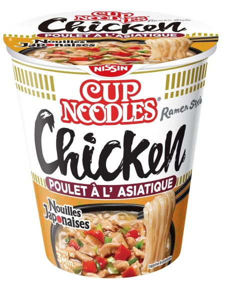 NOUILLE A.POULET CUP NISSIN 63G