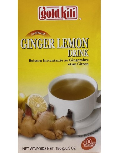 PRE/BOISSON GINGEMBRE CITRON GOLD KILI 180G