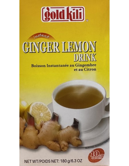 PRE/BOISSON GINGEMBRE CITRON GOLD KILI 180G