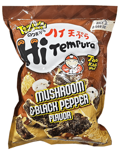 SNACK ALGUE TEMPURA CHAMPIGNON POIVRE NOIR TAOKAENOI 40G