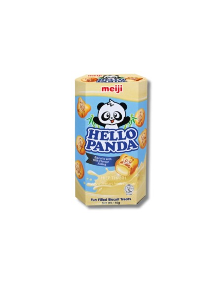 BISCUIT HELLO PANDA  AU LAIT MEIJI 50G