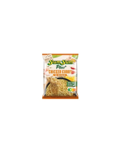 NOUILLE A.POULET CURRY PLUS+ YUM YUM 75G