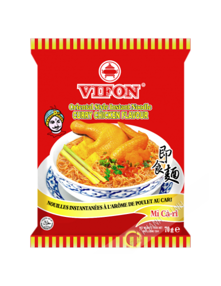 NOUILLE A.POULET CURRY VIFON 70G