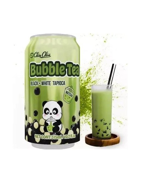 BOISSON BUBBLE TEA MATCHA CHIN CHIN 315ML