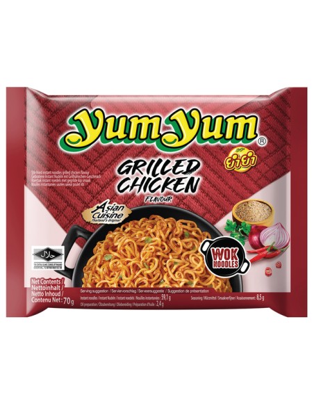 NOUILLE A.POULET GRILLE YUM YUM 70G