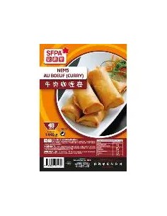 NEM AU BOEUF CURRY SFPA 48P 1.44KG*8/CT 2