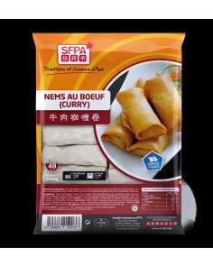NEM AU BOEUF CURRY SFPA 48P 1.44KG*8/CT