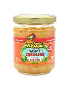 SAUCE CREOLINE ORIGINAL DAME BESSON 170G