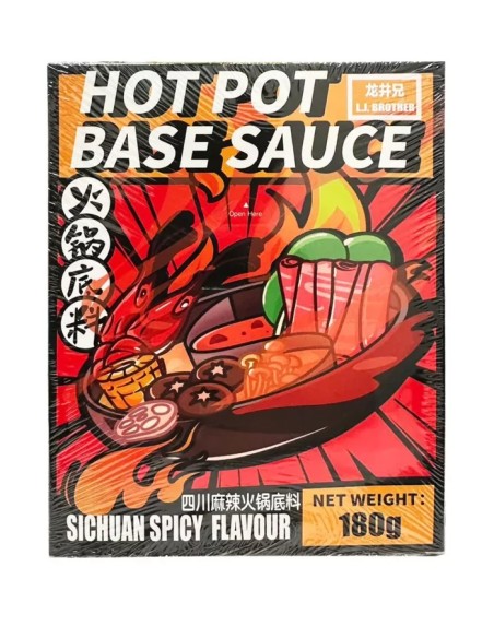 SAUCE BASE HOT POT AIGRE DOUX EPICE LJ BROTHER 180G