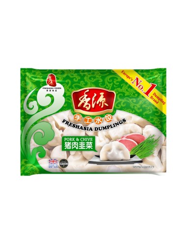 RAVIOLIS PORC CREVETTE CIBOULLE OEUF FRESH ASIA 400G*25/CT