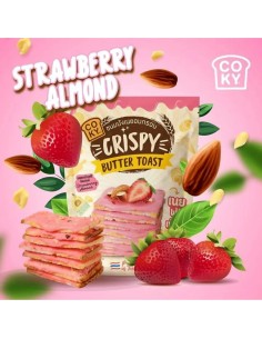 TOAST CROUSTILLANT AUX FRAISES AMANDES COKY  80G