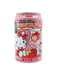 BUBBLE TEA POMME HELLO KITTY SANRIO 310ML
