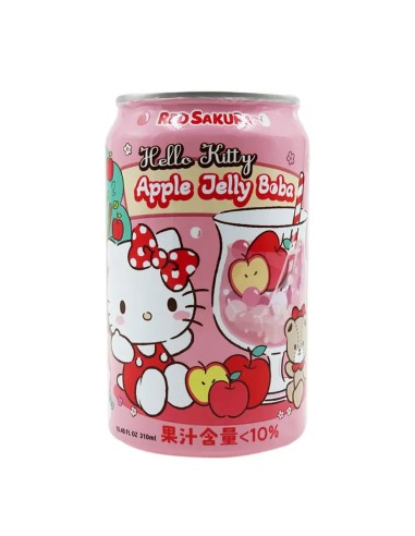 BUBBLE TEA POMME HELLO KITTY SANRIO 310ML