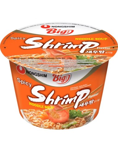 SOUPE INS CREVETTE CUP NONGSHIM 115G*16/CT