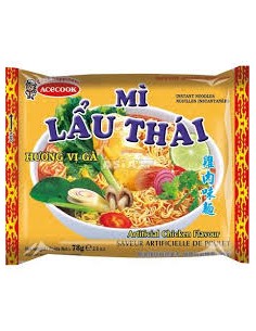 NOUILLE A.POULET LAU THAI ACECOOK 78G