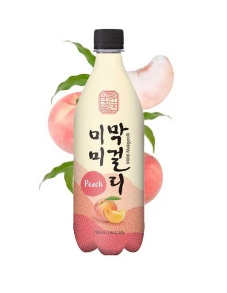 VIN DE RIZ MAKGEOLLI PECHE 5% 750ML*15/CT