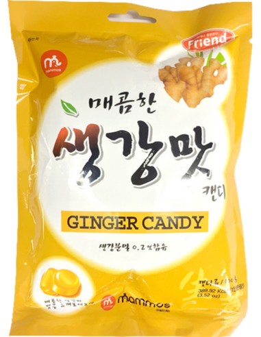 BONBON GINGEMBRE MAMMOS 80G*20/CT