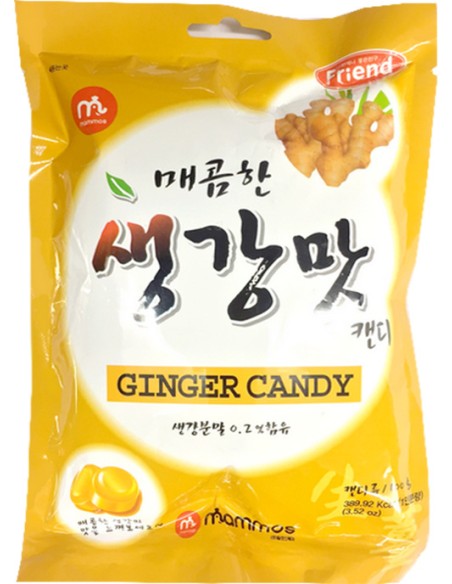 BONBON GINGEMBRE MAMMOS 80G*20/CT