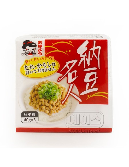 NATTO MINI GOKUKOTSUBU A/SAUCE AZUMA  40G*3P