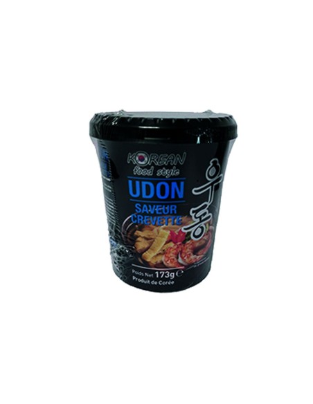NOUILLE UDON CREVETTE CUP KOREAN 173G*12/CT