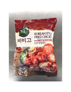 POULET FRIT DOUX ET EPICEE COREEN BIBIGO 350G*10/CT