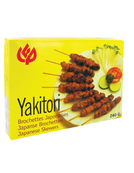 BROCHETTE POULET OIOGNON TERIYAKI FRESH ASIA 250G*20/CT