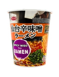 NOUILLE TONKOTSU IPPIN EPICE MISO CUP ACECOOK 73G*12/CT