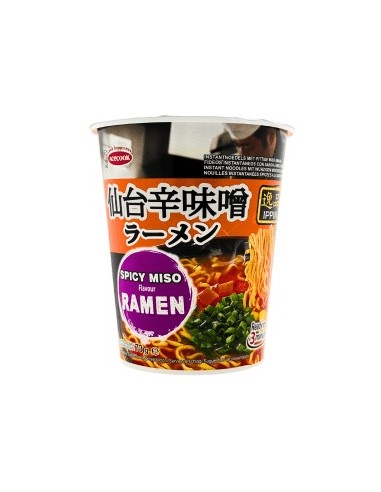 NOUILLE TONKOTSU IPPIN EPICE MISO CUP ACECOOK 73G*12/CT
