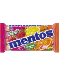 BONBON MENTOS FRUITE 4 SAVEURS 486G