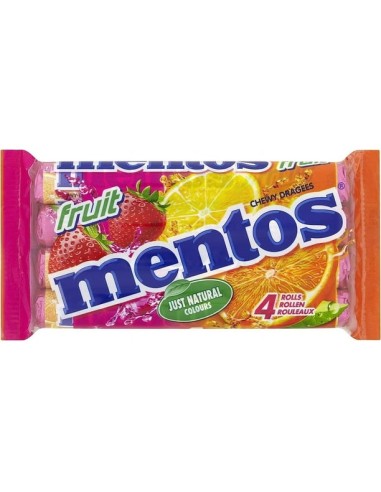 BONBON MENTOS FRUITE 4 SAVEURS 486G