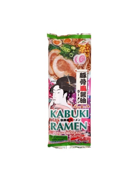 RAMEN AV SAUCE SOJA TONKOTSU KABUKI SANS ANIMAUX 190G