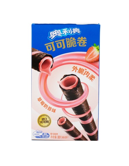 ROULEAU CROQUANT MILKSHAKE FRAISE OREO 50G