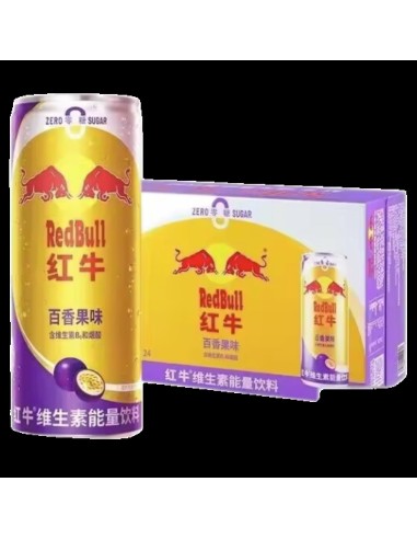 BOISSON PASSION REDBULL 325ML*24/CT