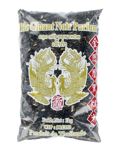 RIZ NOIR CARGO OISEAU CELESTE 1KG