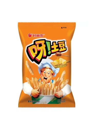 CHIPS POMME DE TERRE MIEL BEURRE ORION 70G