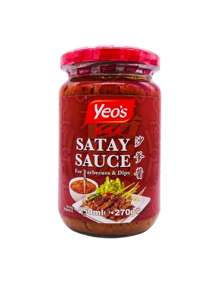SAUCE SATAY YEO 250ML*12/CT