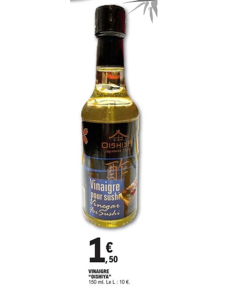 VINAIGRE ASSAISON SUSHI OISHIYA 1L