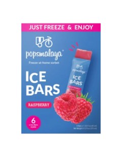 BARRES GLACEE FRAMBOISE POPSMALAYA 270ML/BOITE