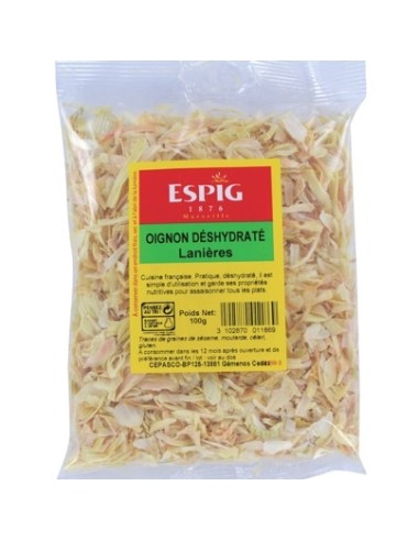 OIGNON LANIERE DESHYDRATE ESPIG 100G