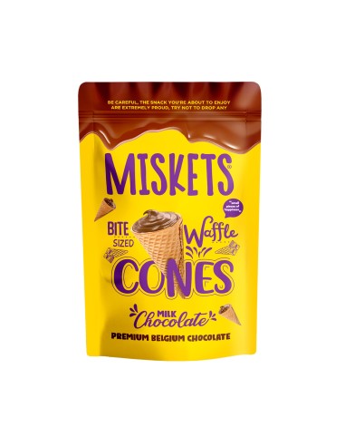 CORNET CHOCOLAT BLANC MISKETS 70G