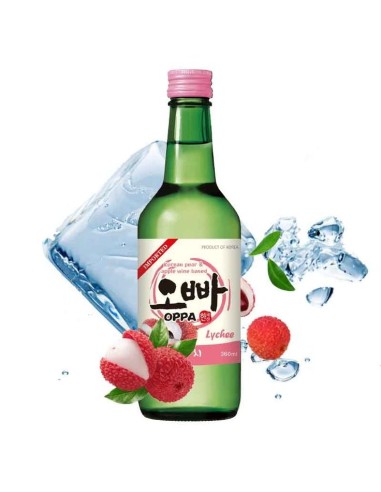 SOJU OPPA LITCHI 12% 360ML