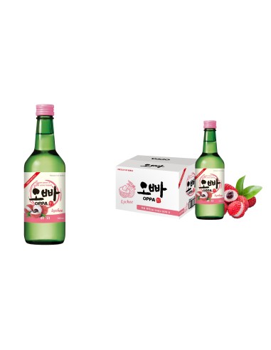 SOJU OPPA LITCHI 12% 360ML*20/CT