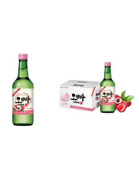 SOJU OPPA LITCHI 12% 360ML*20/CT