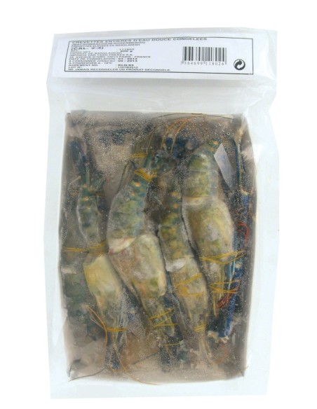 GAMBAS ENTIERE 2/4 EAU DOUCE COQ 900G*10/CT