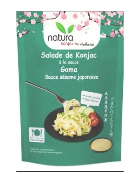 SALADE DE KONJAC SAUCE SESAME NATURA 190G *10/CT