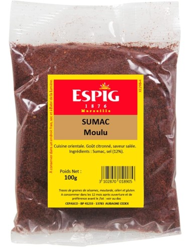 SUMAC MOULU ESPIG 100G