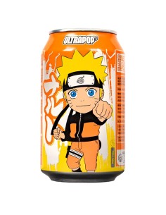 BOISSON ORANGE ULTRAPOP NARUTO 330ML